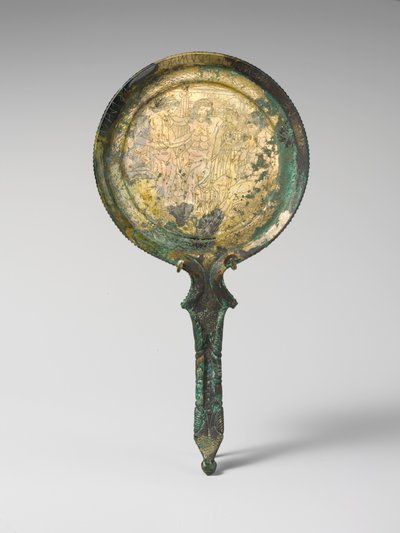 Zrcadlo, počátek 3. století před naším letopočtem (bronz) od Etruscan Etruscan