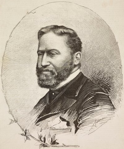 Portrét Giuseppe De Nittis (1846-1884) od Ettore Ximenes