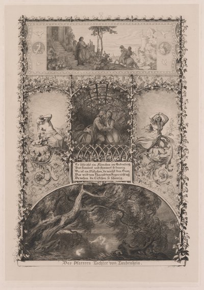 Farářova dcera z Taubenhainu od Eugen Napoleon Neureuther