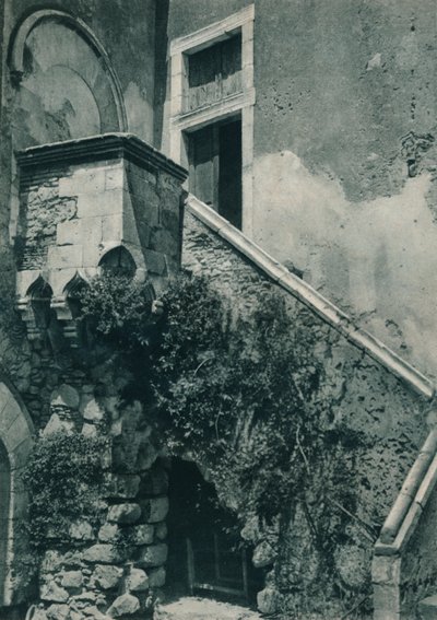Klidný kout Taorminy, Sicílie, Itálie, 1927 od Eugen Poppel