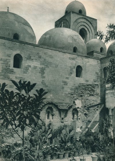 Kostel San Giovanni degli Eremiti, Palermo, Sicílie, Itálie, 1927. od Eugen Poppel