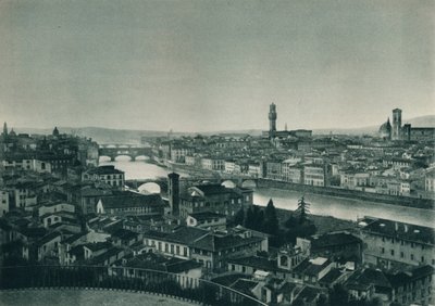 Florencie, Itálie, 1927 od Eugen Poppel