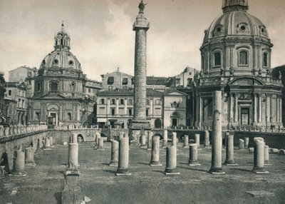 Forum of Trajan, Řím, Itálie, 1927 od Eugen Poppel