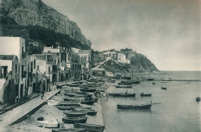 Marina Grande, Capri, Itálie, 1927 od Eugen Poppel