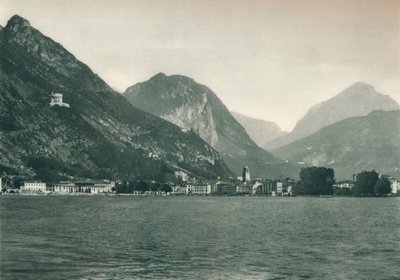 Riva del Garda od jezera Garda, Itálie, 1927 od Eugen Poppel