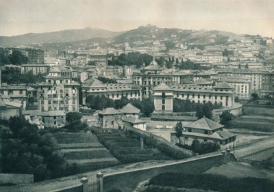 Pohled na Janov, Itálie, 1927 od Eugen Poppel