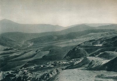 Pohled na sirné doly, Agrigento, Sicílie, Itálie, 1927 od Eugen Poppel