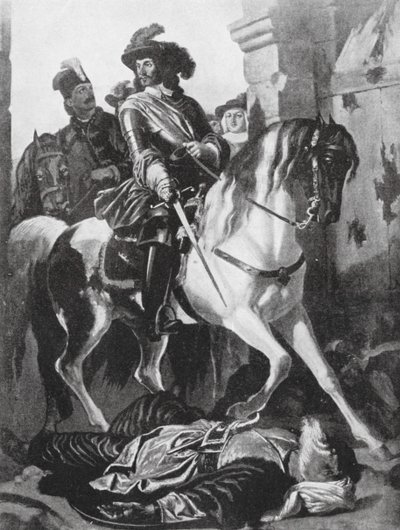 Ofen (Budín) od Turků od Eugen von (after) Blaas