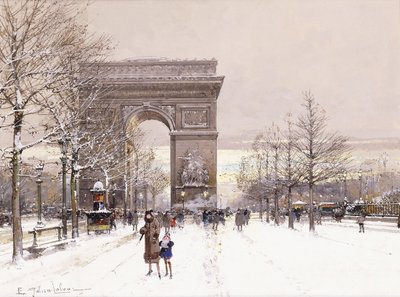 Arc de Triomphe od Eugene Galien Laloue