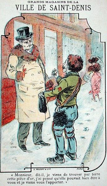 The Honest Child, cca 1900 (barevné lito) od Eugene (after) Oge