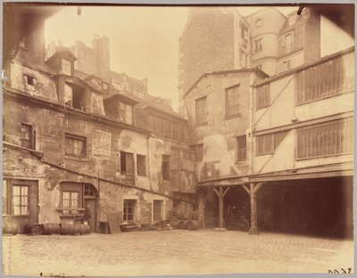 Hostinec U Bílého koně, rue Mazet 5 od Eugène Atget
