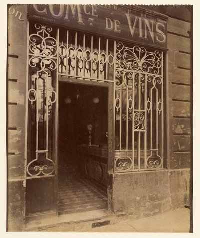 Kabaret, 10 rue du Four od Eugène Atget