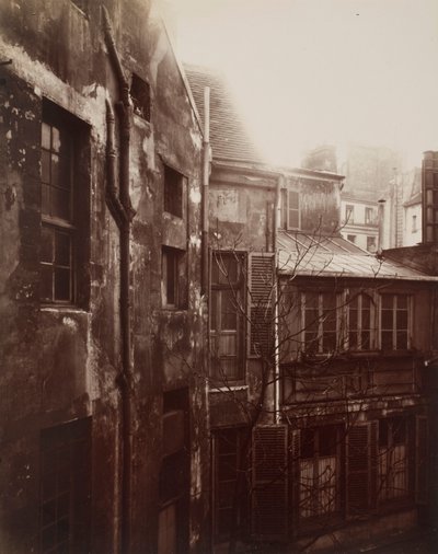 Dvůr v Rouenu od Eugène Atget