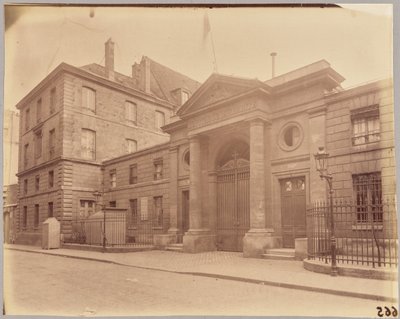 Nemocnice charity od Eugène Atget