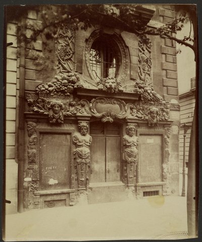 Hôtel Fieubet, Quai des Célestins od Eugène Atget