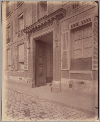 Hôtel Richelieu, 18 quai de Béthune od Eugène Atget