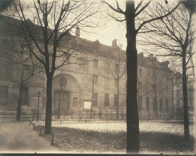 Hôtel Scipion Sardini, Rue Scipion od Eugène Atget