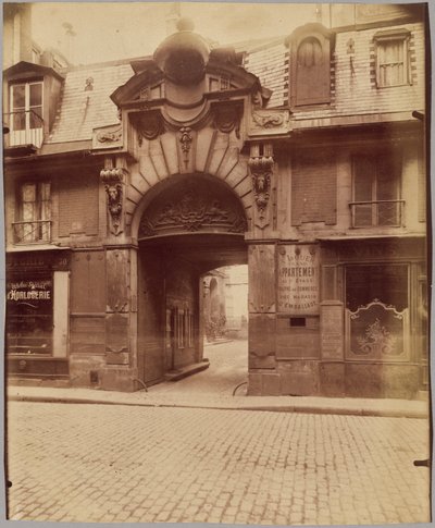 Hôtel du Magistrat de Bordeaux, 30 rue des Francs-Bourgeois od Eugène Atget