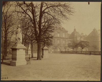 Lucemburská zahrada od Eugène Atget