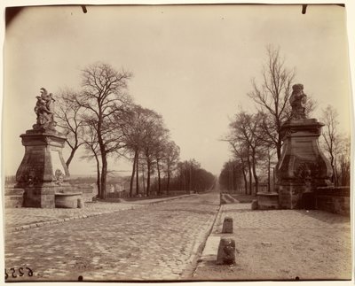Juvisy, krásné fontány od Eugène Atget