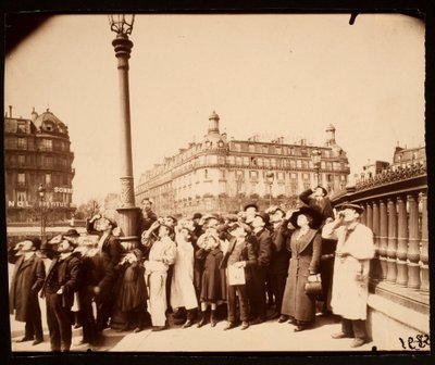 Zatmění, duben 1912 od Eugène Atget