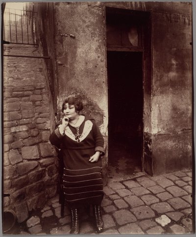 La Villette, ulice Asselin od Eugène Atget