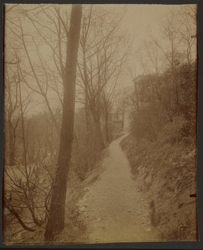 Père Lachaise, Kozí cesta od Eugène Atget