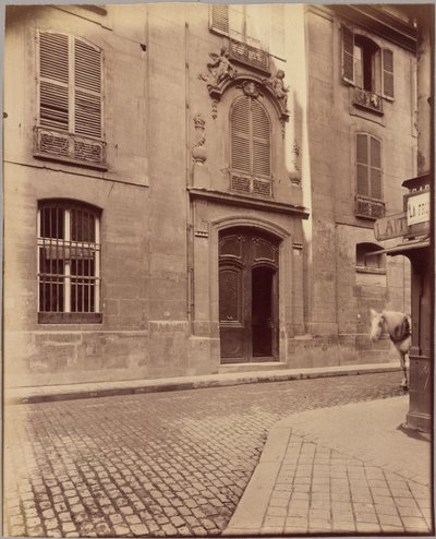 Fara Saint-Merri, rue de la Verrerie od Eugène Atget