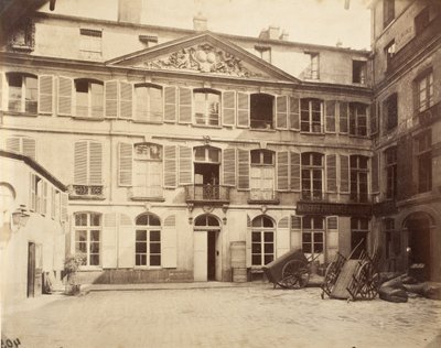 Rue de Montmorency (4052) od Eugène Atget