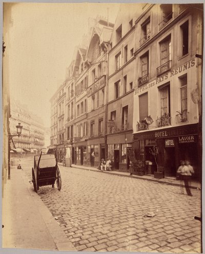 Rue Galande od Eugène Atget