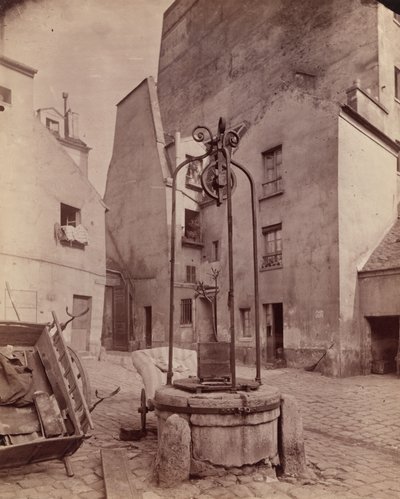 Rue Saint-Jacques od Eugène Atget