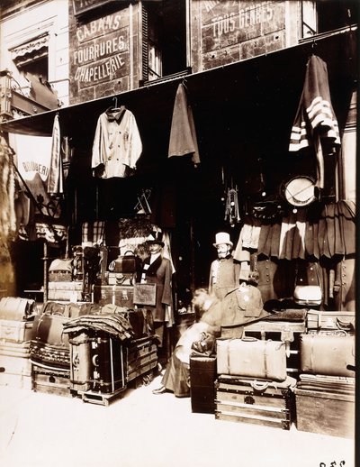 Rue de Petit Chouard od Eugène Atget