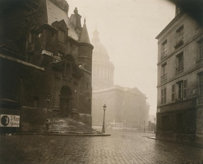 Rue de la Montagne Ste. Genevieve od Eugène Atget