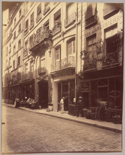Rue du Petit-Pont od Eugène Atget