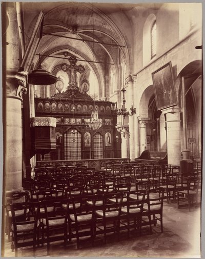 Saint-Julien-le-Pauvre od Eugène Atget