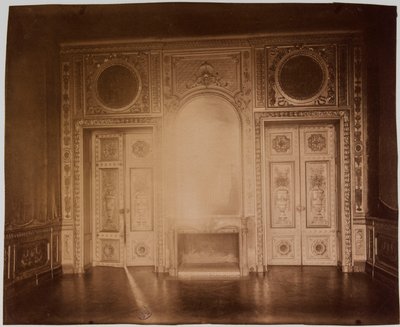 Obývací pokoj, interiér Hôtel de Lauzun od Eugène Atget