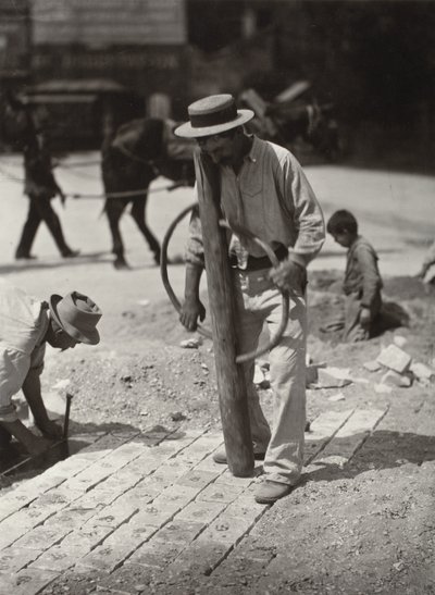 Dláždič ulic od Eugène Atget