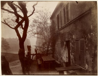 Hospoda Lapin Agile, rue des Saules od Eugène Atget