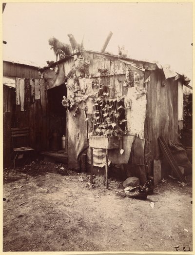 Dům hadráře od Eugène Atget