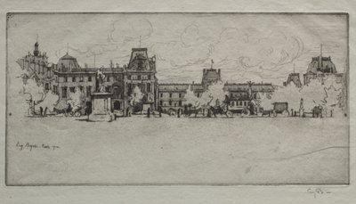 Tuileries od Eugene Bejot