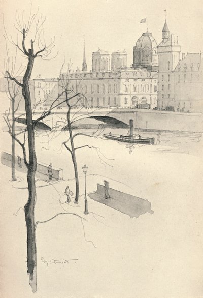 Pont au Change, 1915 od Eugene Bejot