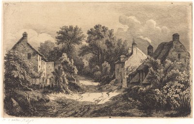 Le chemin de Garens (Cesta do Garens) od Eugene Bléry