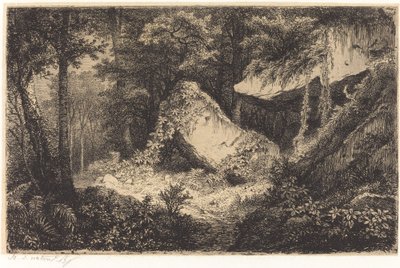 Bílé skály, publikoval 1849. od Eugene Bléry
