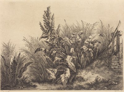 Vodní dok, 1840. od Eugene Bléry