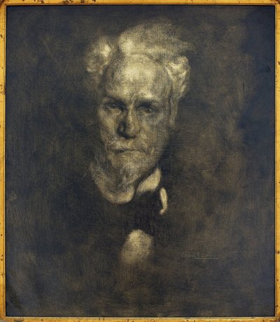 Portrét Henri Rochefort (1831-1913), před rokem 1896 (olej na plátně) od Eugène Carrière