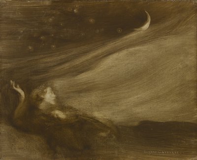 Kontemplátor od Eugène Carrière
