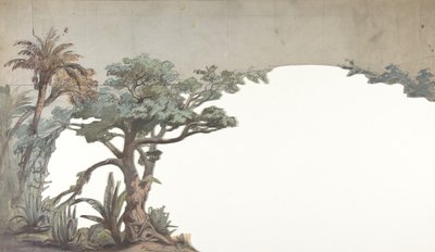 Návrh pro jeviště v opeře, Paříž, 1828-90. od Eugene Ciceri