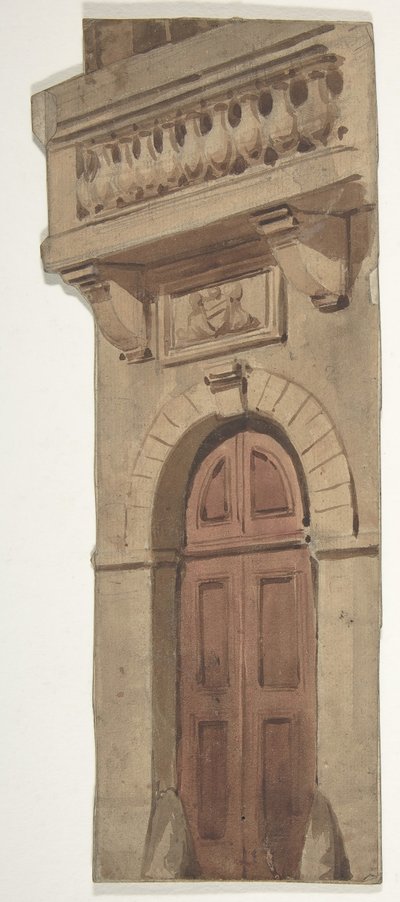 Návrh pro jeviště v opeře, Paříž, 1830-90. od Eugene Ciceri