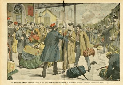 Ilustrace Eugene Damblans (1865-1945) v Le Pelerin od Eugene Damblans