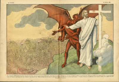 Ilustrace Eugene Damblans (1865-1945) v Le Pelerin od Eugene Damblans